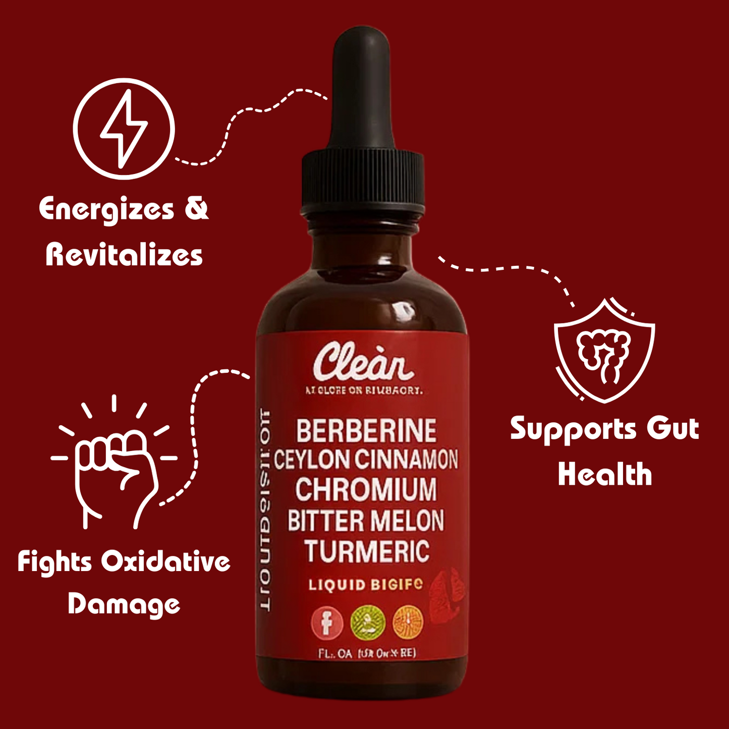 ViralPure® Nutrient Rich Turmeric Liquid Drops (60 mL)